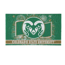 Colorado State University Patriotic PVC Mat, 28"x16"