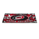 Carolina Hurricanes Holiday PVC Mat, 28"x16"
