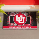 University of Utah Patriotic PVC Mat, 28"x16"