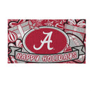 University of Alabama Holiday PVC Mat, 28"x16"