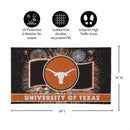 University of Texas Patriotic PVC Mat, 28"x16"