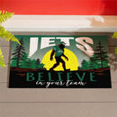 New York Jets Bigfoot PVC Mat, 28"x16"