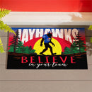 University of Kansas Bigfoot PVC Mat, 28"x16"
