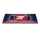 University of Mississippi Patriotic PVC Mat, 28"x16"