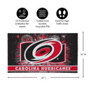 Carolina Hurricanes Patriotic PVC Mat, 28"x16"
