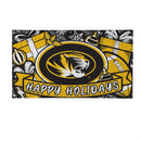 University of Missouri Holiday PVC Mat, 28"x16"