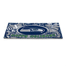 Seattle Seahawks Holiday PVC Mat, 28"x16"