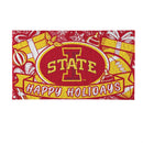 Iowa State University Holiday PVC Mat, 28"x16"