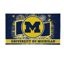 University Of Michigan Patriotic PVC Mat, 28"x16"
