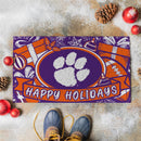 Clemson University Holiday PVC Mat, 28"x16"
