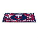 Minnesota Twins Holiday PVC Mat, 28"x16"