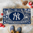 New York Yankees Holiday PVC Mat, 28"x16"