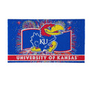 University of Kansas Patriotic PVC Mat, 28"x16"