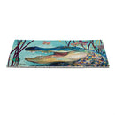 Seaside Retreat PVC Trapper Mat, Alligator, 28"x16"