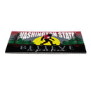 Washington State University Bigfoot PVC Mat, 28"x16"