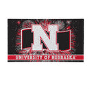 University of Nebraska Patriotic PVC Mat, 28"x16"
