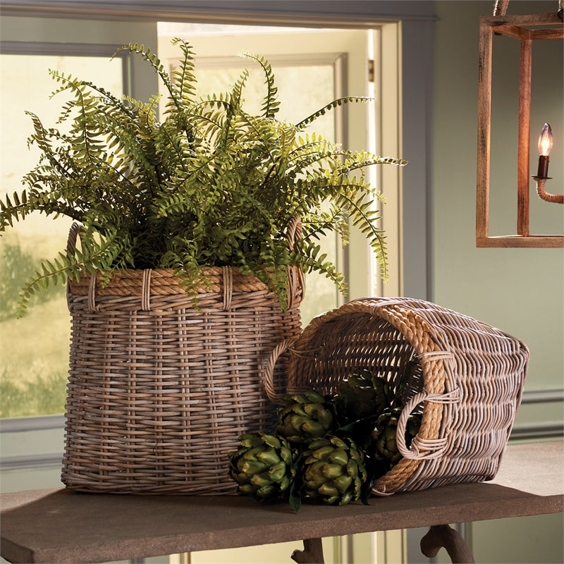 Napa Home Garden, SONOMA HARVEST BASKETS ,SET OF 2,rt211