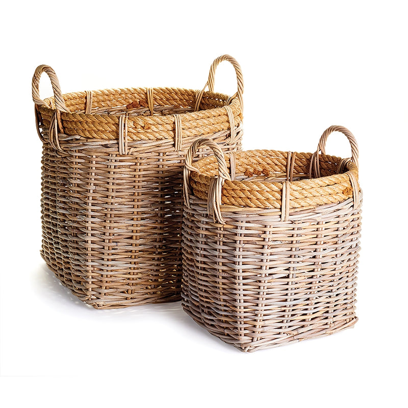 Napa Home Garden, SONOMA HARVEST BASKETS ,SET OF 2,rt211