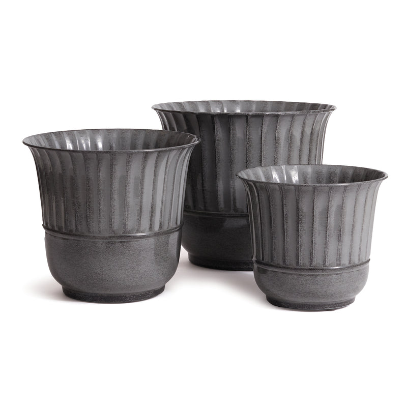 NAPA Home & Garden, MAKAYLA POTS, SET OF 3,RV402GY