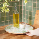 VivaStyle Veranda Garden Serving Board, Lazy Susan, 15"D