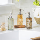 What She Shed Soap Dispenser Glass Etched, Asst of 3, Program
