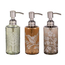 What She Shed Soap Dispenser Glass Etched, Asst of 3, Program