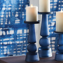 NAPA Home & Garden, BARCLAY BUTERA ANTERO GLASS CANDLE STAND MEDIUM,SE401