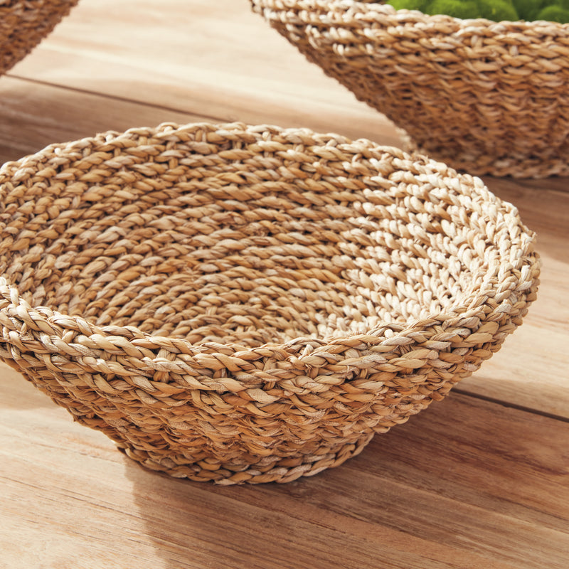 NAPA Home & Garden, SEAGRASS SHALLOW TAPERED BASKETS, SET OF 3,SG403