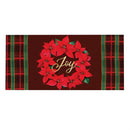 Plaid Joy Wreath Sassafras Switch Mat