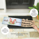 Hello Spring Rabbit Ears Sassafras Switch Mat