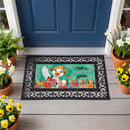 Just a Happy Goose Flag Sassafras Switch Mat