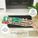 Just a Happy Goose Flag Sassafras Switch Mat