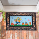 Floral Wheelbarrow Delight Sassafras Switch Mat