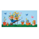 Floral Wheelbarrow Delight Sassafras Switch Mat