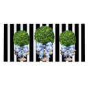 Topiary With Bow Sassafras Switch Mat