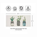 Welcome Farmhouse Jar Trio Sassafras Switch Mat