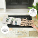 Welcome Farmhouse Jar Trio Sassafras Switch Mat