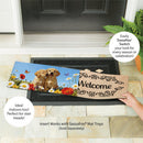Pet Central Welcome Friends Puppies Sassafras Switch Mat