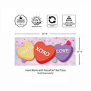 Candy Hearts Sassafras Switch Mat
