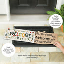 Kind People Welcome Sassafras Switch Mat