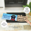 Happy Winter BlackLab Sassafras Switch Mat
