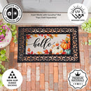 Hello Fall Pumpkin & Leaves Sassafras Switch Mat
