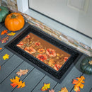Autumn Twilight Wildflowers Flocked Coir Sassafras Switch Mat, 22"x10"