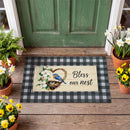 Bless Our Nest Floral Wreath Sassafras Switch Mat