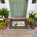 Bless Our Nest Floral Wreath Sassafras Switch Mat