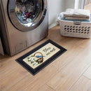 Bless Our Nest Floral Wreath Sassafras Switch Mat
