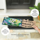 Stained Glass Easter Lilies Sassafras Switch Mat