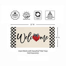 Hello Love Heart Sassafras Switch Mat