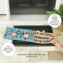 Heartfelt Cheer Vibrant Ornaments Sassafras Mat