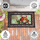 Snowbirds Sassafras Switch Mat, Love Warms Winter